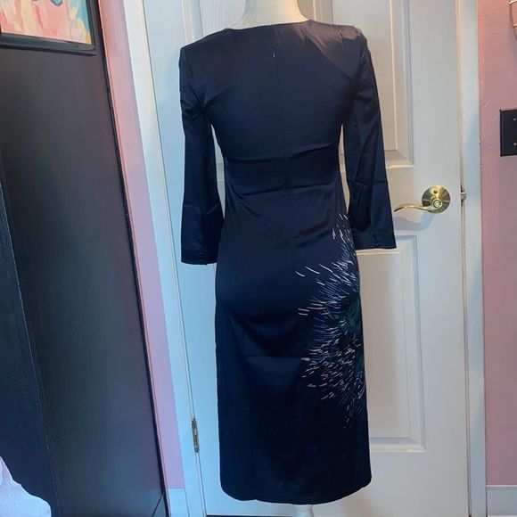 Allegra Hicks Blue Silk Dress - Picture 5 of 11